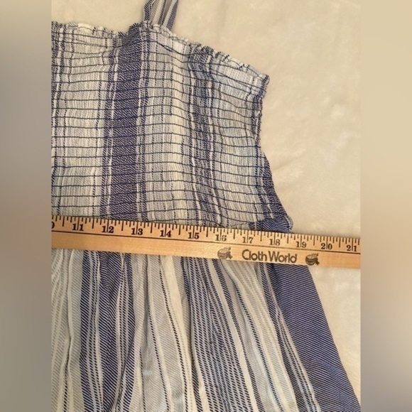 Torrid Blue Striped Gauze Smocked
Cami - Picture 5 of 7
